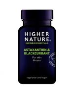 Higher Nature Astaxanthin & Blackcurrant Vegetable Capsules 90 