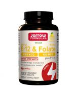 Jarrow Formulas Methyl B12 & Methyl Folate 400mcg Lemon Lozenges 100