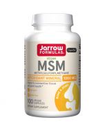 Jarrow Formulas MSM (MethylSulfonylMethane Sulfur) 1000mg Vegicaps 100