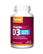 Jarrow Formulas Vitamin D3 1000 IU Softgels 100