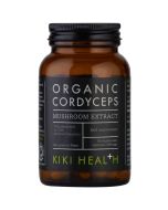 Kiki Health Organic Cordyceps Mushroom Extract 60 vegetarian Capsules