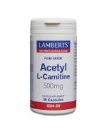 Lamberts Acetyl L-Carnitine 500mg Capsules 60