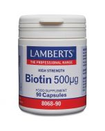 Lamberts Biotin 500ug Capsules 90