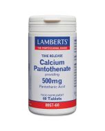 Lamberts Calcium Pantothenate 500mg Time Release Tablets 60