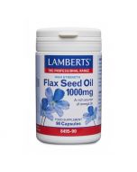Lamberts Flax Seed Oil 1000mg Capsules 90