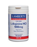 Lamberts L-Arginine HCI 1000mg Tablets 90