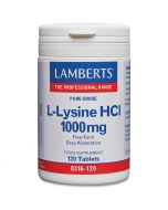 Lamberts L-Lysine 1000mg Tabs 120