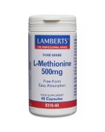 Lamberts L-Methionine 500mg Caps 60