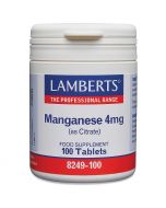 Lamberts Manganese 5mg Tabs 100