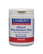 Lamberts Natural Beta Carotene 15mg Capsules 90