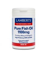 Lamberts Pure Fish Oil 1100mg Capsules 60
