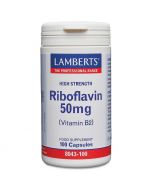 Lamberts Riboflavin 50mg Capsules 100