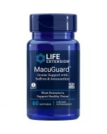 Life Extension MacuGuard Ocular Support with Saffron & Astaxanthin Softgels 60