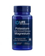 Life Extension Potassium with Extend-Release Magnesium Vegicaps 60