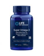 Life Extension Super Omega-3 EPA/DHA with Sesame Lignans & Olive Extract Softgels 240