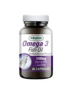 Lifeplan Omega 3 Fish Oil 1000mg EPA and DHA Capsules