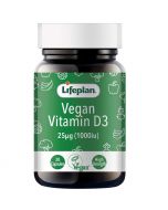 Lifeplan Vegan Vitamin D3 1000iu Caps 30