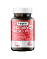 Lifeplan Vitamin B Complex Mega Potency 500mg 60 Tablets