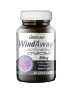 Lifeplan WindAway Activated Charcoal 334mg Capsules
