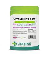 Lindens Vitamin D3 & K2 Tablets 90