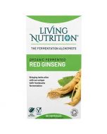 Living Nutrition Organic Fermented Red Ginseng Caps 60