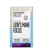 Mushrooms4Life Lion's Mane Focus Capsules 60