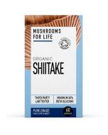 Mushrooms For Life Organic Shiitake Capsules 60