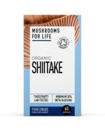 Mushrooms For Life Organic Shiitake Capsules 60