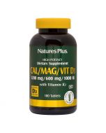 Nature's Plus Cal/Mag With D3/K2 Tabs 180