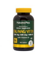 Nature's Plus Cal/Mag With D3/K2 Tabs 180