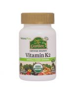Nature's Plus Source of Life Garden Organic Vitamin K2 120mcg VCaps 60