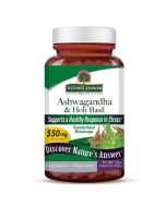 Nature's Plus Ashwagandha & Holy Basil Vegicaps 60