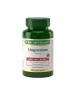 Nature's Bounty Magnesium 250mg Tablets 100