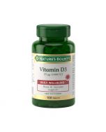  Nature's Bounty Vitamin D3 25ug (1000iu) Tablets 100