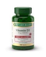 Nature's Bounty Vitamin D3 25ug (1000iu) Tablets 100