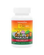 Nature's Plus Animal Parade Vitamin D3 500iu Chewables 90