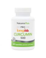 Nature's Plus Curcumin Longvida 500mg Capsules 60