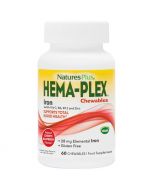  Nature's Plus Hema-plex Chewable Tablets 60