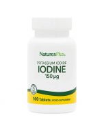 Nature's Plus Potassium Iodide 150mcg Iodine Tablets 100
