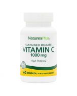 Nature's Plus Vitamin C 1000mg with Rose Hips Sustain Release Tabs 60