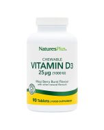 Nature's Plus Adult Vitamin D3 1000iu Chewable 90