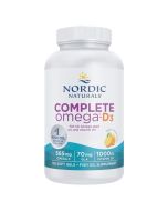 Nordic Naturals Complete Omega D3 565mg Lemon Softgels 120