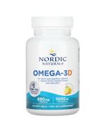 Nordic Naturals Omega-3D 690mg Lemon Softgels 60