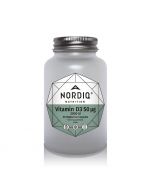 NORDIQ Nutrition Vitamin D3 50µg 2000iu Capsules 60
