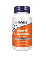 NOW Foods Acetyl-L-Carnitine 500mg Capsules 50