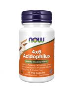 NOW Foods Acidophilus 4X6 Capsules 60