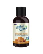 NOW Foods Better Stevia Liquid English Toffee 59ml