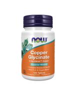 NOW Foods Copper Glycinate Tablets 120 Main Image