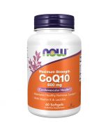 NOW Foods CoQ10 with Lecithin & Vitamin E 600mg Softgels 60
