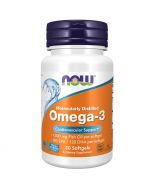 NOW Foods Omega-3 Molecularly Distilled Softgels 30
